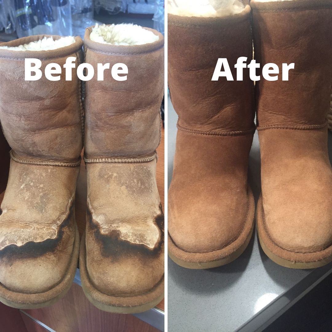 How to Clean Water Stains on UGGs! Get them looking BRAND NEW